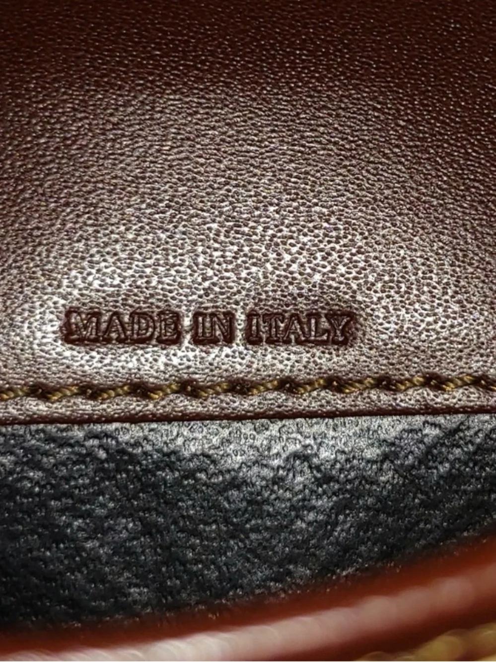 Burberry Brown Leather-Trim Plaid Wallet Clutch